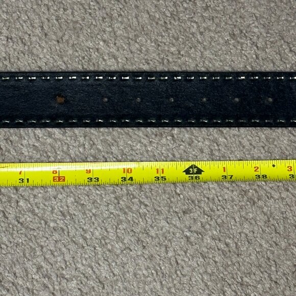 Express Studded Leather Belt Western Cowgirl Cowboy style - Picture 7 of 16